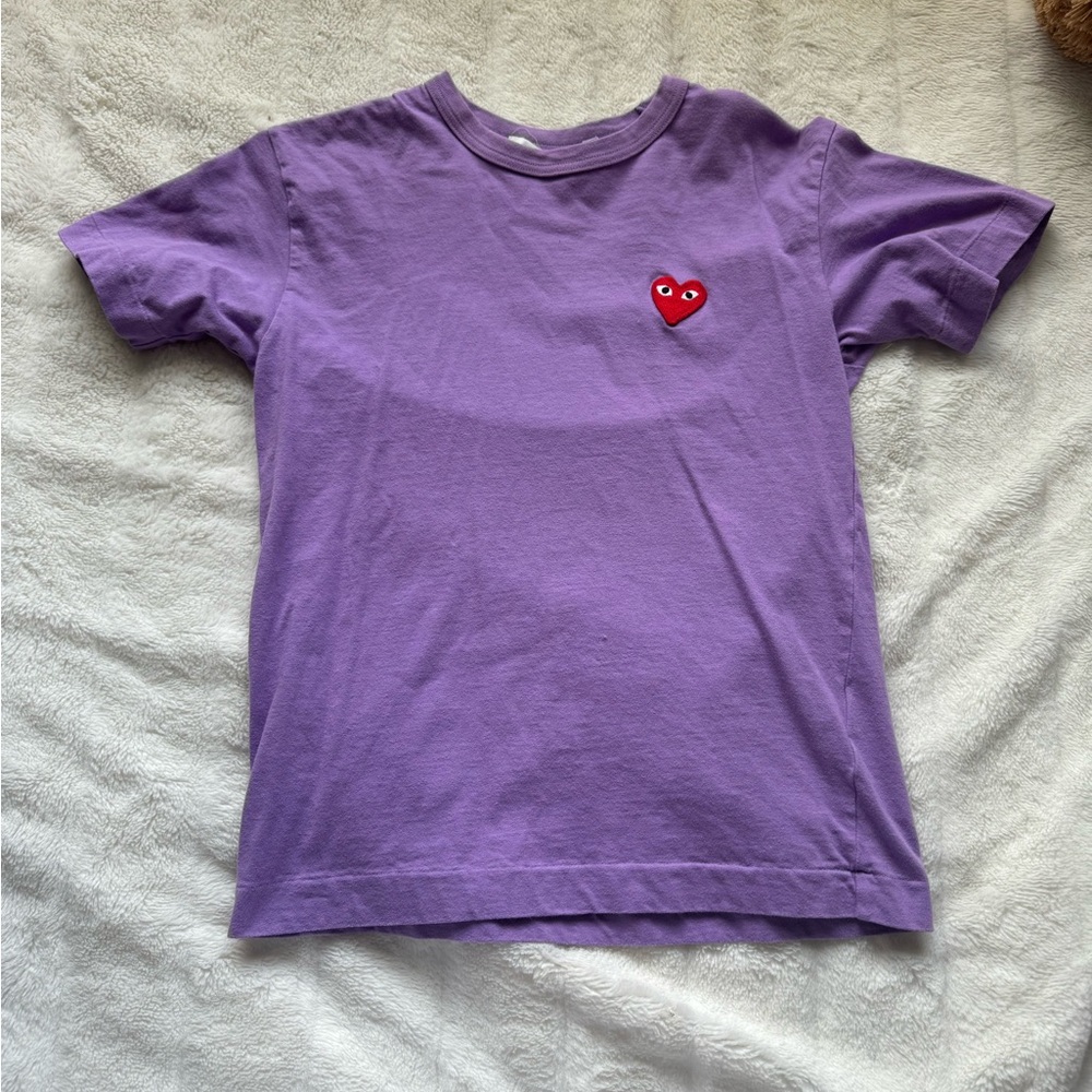 Purple comme des garcons t-shirt